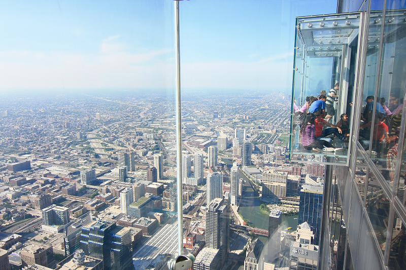 ［遊記篇］ 芝加哥：全美第一高樓好刺激☆Willis Tower