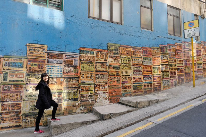 【香港】中環嘉咸街壁畫：同劉德華電影《追龍》時空，看九龍城寨悲歌
