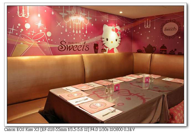 ［台北］：Hello Kitty Sweets 主題餐廳