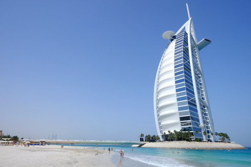 【杜拜住宿推薦】：帆船飯店Burj Al Arab ♥ 房客獨家限定，雜誌介紹圖都在這裡拍的（海灘篇）