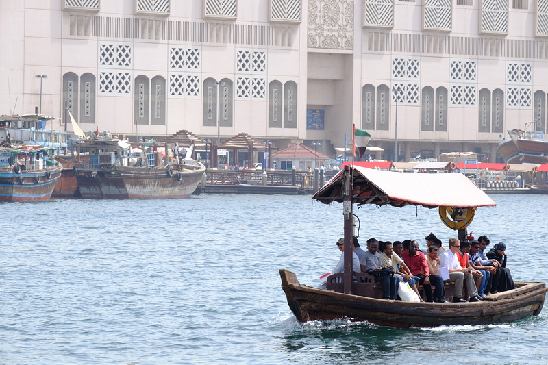 【杜拜】：水上計程車Abra ♥ 用1元體驗傳統