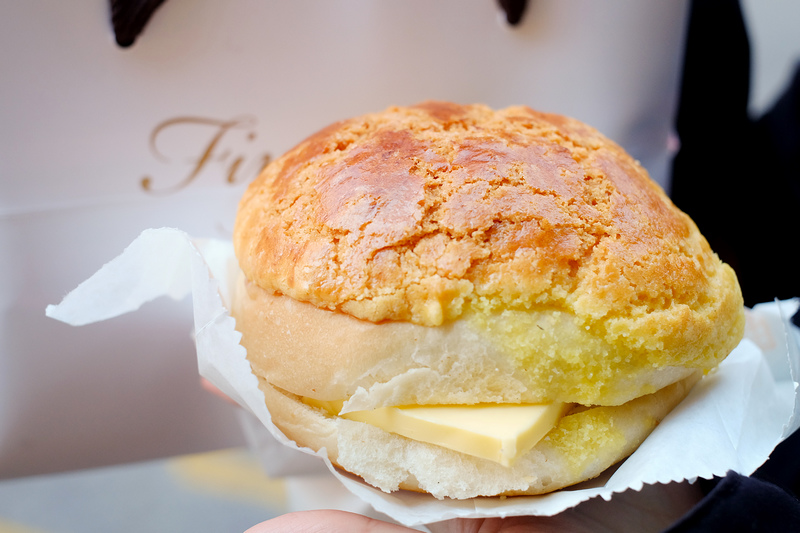 【香港】金華冰廳：號稱全港第一名菠蘿油，酥脆麵包搭厚切奶油超對味