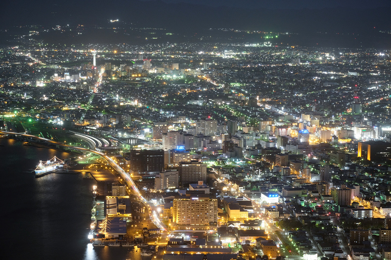 【北海道】函館山夜景攻略：世界三大夜景！纜車巴士交通＆拍攝技
