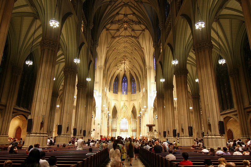 【紐約】聖派翠克教堂St. Patrick’s Cathedral：美國最大天主教堂，門票免費重點整理