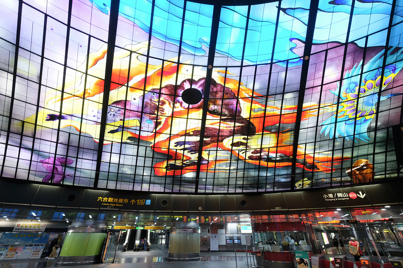 【高雄捷運】美麗島站光之穹頂：世界最大圓形車站！美食＆周邊景