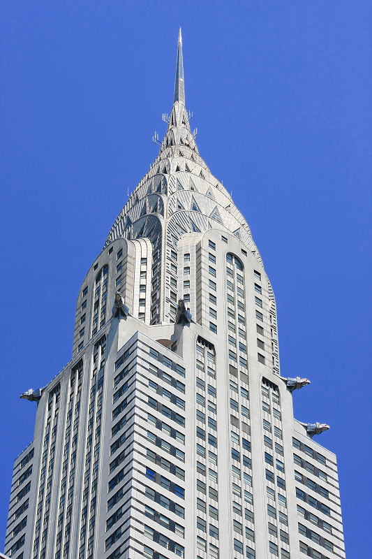 【紐約】：克萊斯勒大樓 Chrysler Building ♥ 曾經的世界第一高樓，七層冠狀設計最吸睛
