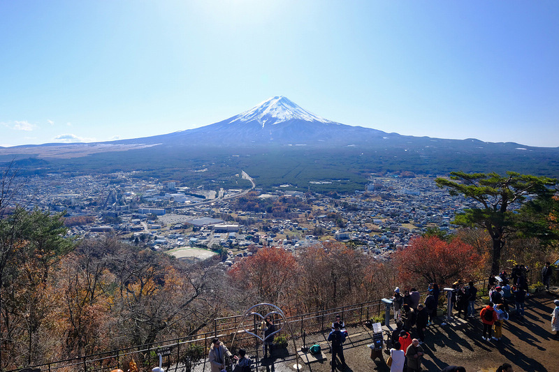 【天上山公園】必搭河口湖纜車！制高點眺望富士山全景＆超酷景觀盪鞦韆