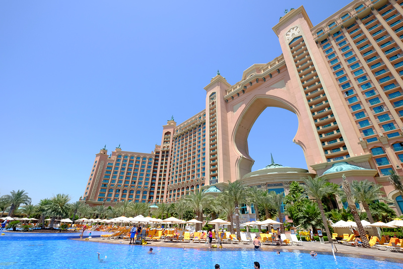 【杜拜住宿推薦】：亞特蘭提斯飯店Atlantis The Palm ♥ 世界10大最醜建築之一（海灘篇）