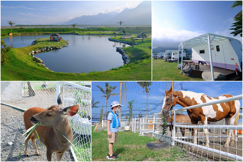 【花蓮】崇德瑩農場：紐西蘭美譽！露營車住宿景色美，門票便宜騎馬餵動物