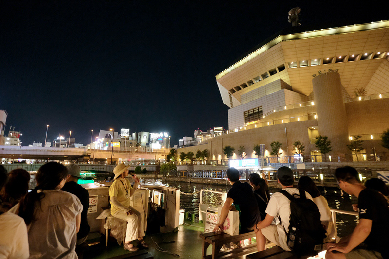 【大阪】道頓堀水上觀光船：用大阪周遊卡免門票！預約晚上夜景超