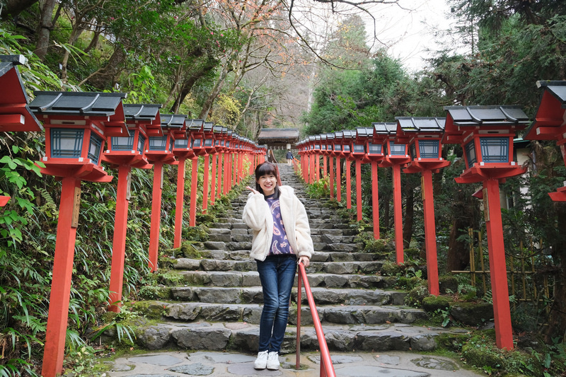 【京都】貴船神社：冬天白雪超美！秋天楓葉、點燈時間必去 (含交通)