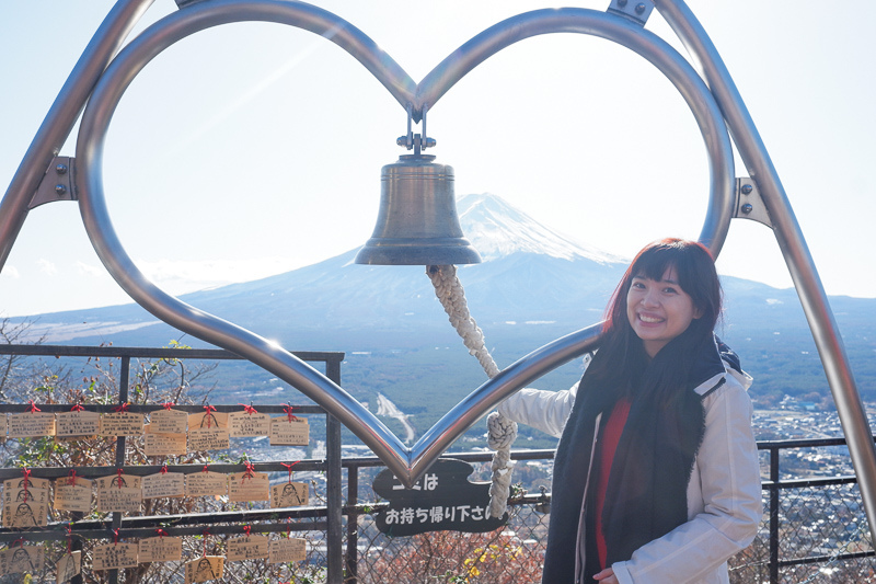 【天上山公園】必搭河口湖纜車！制高點眺望富士山全景＆超酷景觀