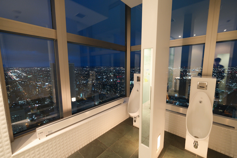【札幌夜景】JR塔展望室T38：無敵夜景觀景台！連廁所都好狂