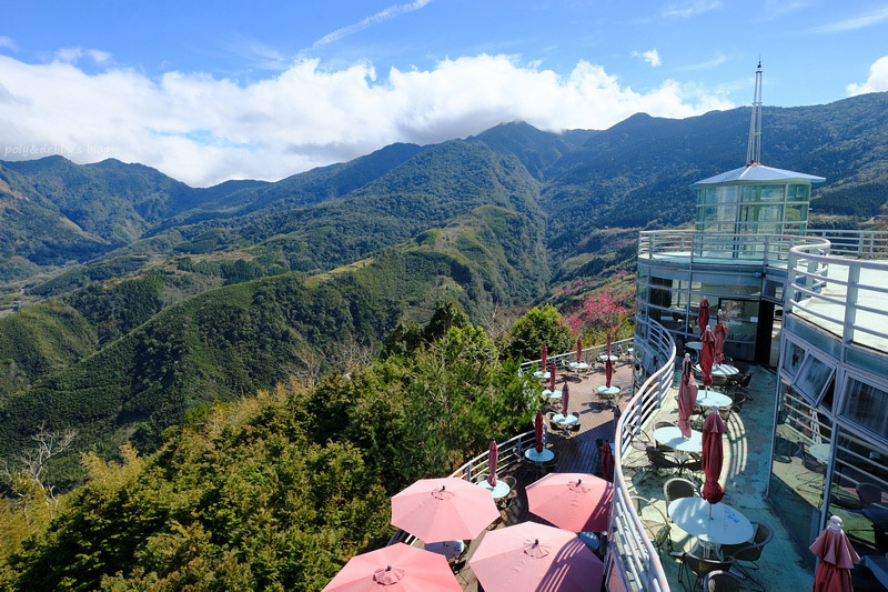 【新竹尖石】數碼天空景觀餐廳：無敵視野、櫻花季來更美！菜單門票路況彙整