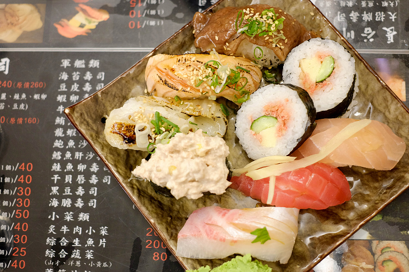【台中市】：長谷川壽司 ♥ 隱身巷弄的美味壽司
